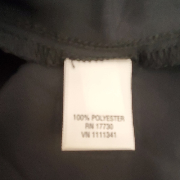 Converse XL Sheer Sheath Blue Black Print Dress - Picture 7 of 7